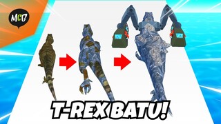 T-Rex Dengan Elemen Batu Yang Paling Kuat!