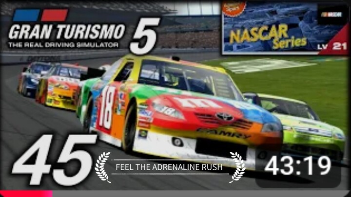 Gran Turismo 5 : #45 NASCAR Cup Race World Championship Season.