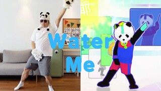 لقد رقصت خطوات MJ في رقصة المواجهة "water me"، "Just Dance النسخة الوطنية"، الحلقة 63 من "رقصة" الأس