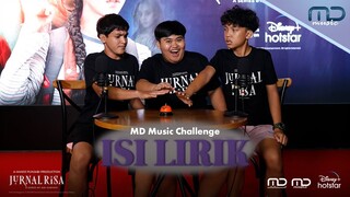 The Bangors Hafal Lagu Takut?!! | Isi Lirik Challenge OST. Serial Jurnal Risa