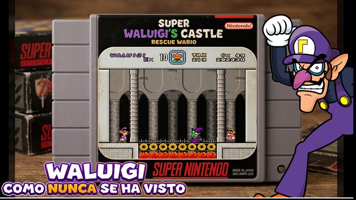 El juego donde WALUIGI es el HÉROE (Super Waluigi)