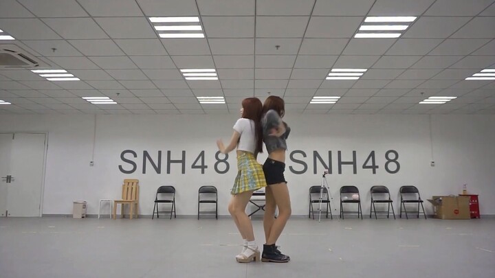 غرفة التدريب لـ SNH48 النعجة تشانغ شين TROUBLE MAKER