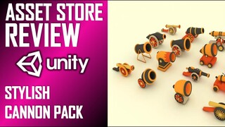 UNITY ASSET REVIEW | STYLISH CANNON PACK | INDEPENDENT REVIEW BY JIMMY VEGAS ASSET STORE