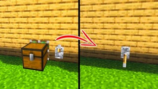 Cara Membuat Chest Rahasia/Hidden Chest Di Minecraft