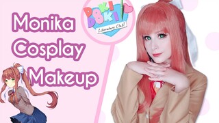 Monika Cosplay Makeup Tutorial Doki Doki Literature Club!