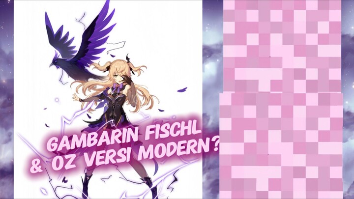 AKU REDRAW PRINZESSIN KAMU|TUTOR GAMBAR FISCHL & OZ