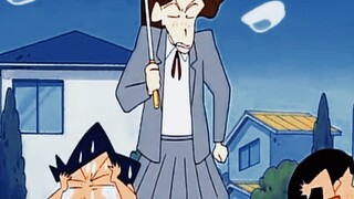 "Crayon Shin-chan" Shin-chan: "Jangan salahkan aku Kazama, aku tidak bisa menahannya lagi."