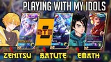 ZENITSU, EMATH AND BATUTE IN ONE TEAM!? WHAT DO YOU THINK WILL HAPPEN? | Mobile Legends