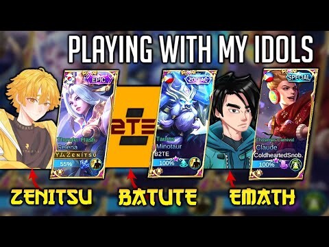 ZENITSU, EMATH AND BATUTE IN ONE TEAM!? WHAT DO YOU THINK WILL HAPPEN? | Mobile Legends