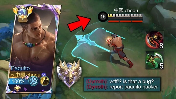 I FINALLY FOUND THE BEST BUILD PAQUITO 2024 (hack damage) - Mobile Legends