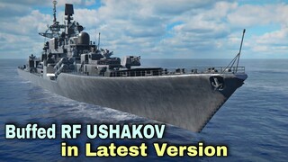 Buffed RF USHAKOV in Latest Version gameplay | Modern Warships