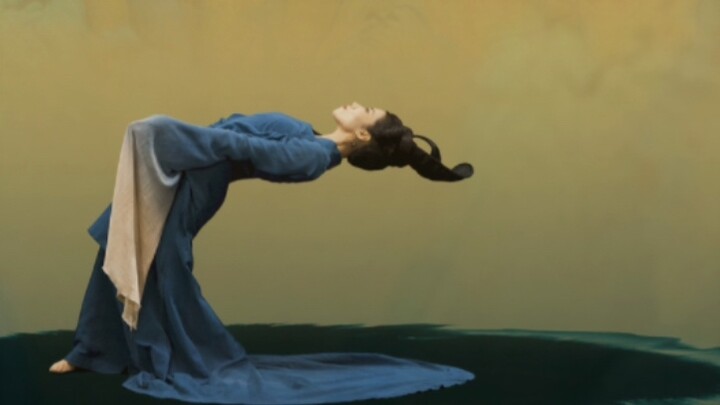 Solo dance of the favorite dance drama "Only Green" | Dance painting of a thousand miles of rivers a