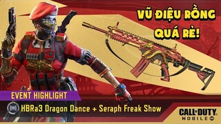 COD Mobile | MÓN HỜI ĐẦU NĂM: HBRA3 VŨ ĐIỆU RỒNG GIÁ HẠT RẺ - MƠ ƯỚC 1 THỜI CỦA BAO GAME THỦ CODM