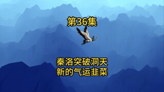 36集，秦洛突破洞天，新的气运韭菜