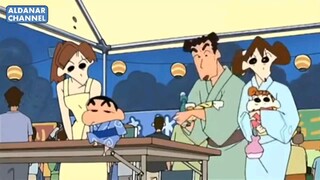 Crayon Shinchan - Menyaksikan Kembang Api Dengan Memakai Yukata (Dub Indo)
