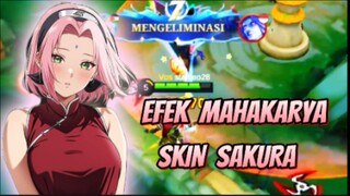 EFEK MAHAKARYA SKIN SAKURA😱