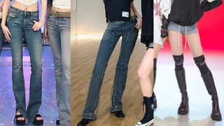 It's okay if you don't know the person, but you definitely have to join me in admiring those long le