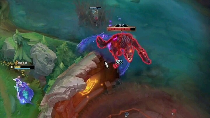 Morgana’s vision control secures the Dragon!