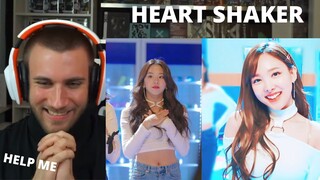 CUTENESS OVERLOAD 😆🍅❤ TWICE "Heart Shaker" M/V - Reaction