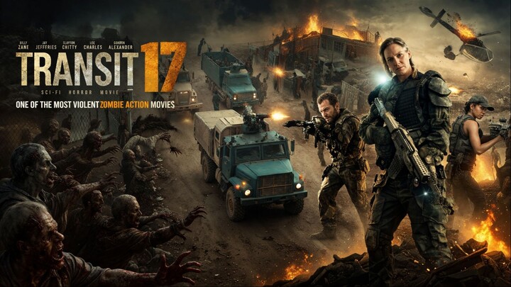 Transit 17 Full Movie | One of the Most Violent Zombie Action Movies 🧟‍♂️ | Sci-Fi Horror HD