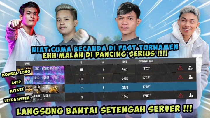 Niat Cuma Becanda  Di Fastur, Jadinya Di Pancing Serius, Auto Setengah Server Jadi Kena Hajar !!