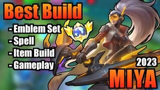 MIYA BEST BUILD 2023 | TOP 1 GLOBAL MIYA BUILD | MIYA - MOBILE LEGENDS | MLBB | PART 3