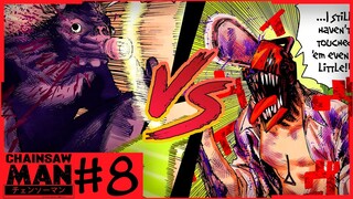 Denji VS Demônio Marcelo - Chainsaw Man #8