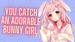 You Catch An Adorable Bunny Girl {ASMR Roleplay}