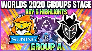 SN vs G2 Highlight Chung Kết Thế Giới 2020 Vòng Bảng Ngày 5 | Sunning vs G2 Esports