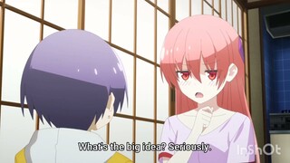 Nasa Kun is so cute so she has to kiss him | Tonikaku kawaii season 2 episode 8