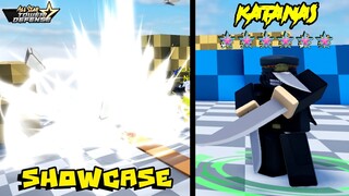 LVL 175 KATANAS 6⭐UNIT (BANNER Z) SHOWCASE - ALL STAR TOWER DEFENSE