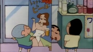 《蜡笔小新》正南三人街头练习称赞美女，成果如何了？