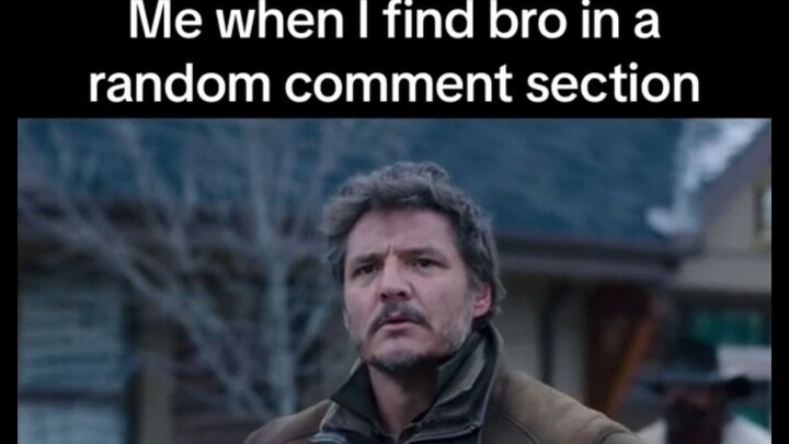 When you’re scrolling through videos and spot someone you know in the comments: