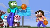 Monster School : ZOMBIE STANDING TALL Full EPISODE - Funny Story - Minecraft Animation