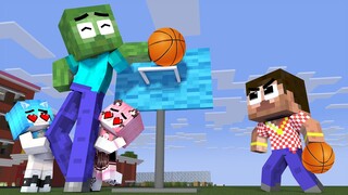 Monster School : ZOMBIE STANDING TALL Full EPISODE - Funny Story - Minecraft Animation