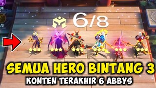 SEMUA HERO BINTANG 3!! KONTEN TERAKHIR ABBYS SEASON INI !! MAGIC CHESS UPDATE TERBARU 2023