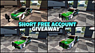 || Short Free Account Giveaway#165 || Car Parking Multiplayer 4.8.2
