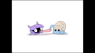 Kehidupan sehari-hari Amon, bermain dengan berbagai Pokémon
