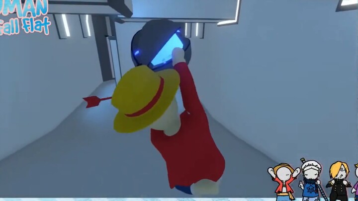 [One Piece / Cooked Meat Sounds Really Like] One Piece 4 is Defeated Luffy/Sanji/Marco/Law [Humanity