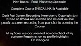 Matt Bacak Course Email Marketing Specialistddownload