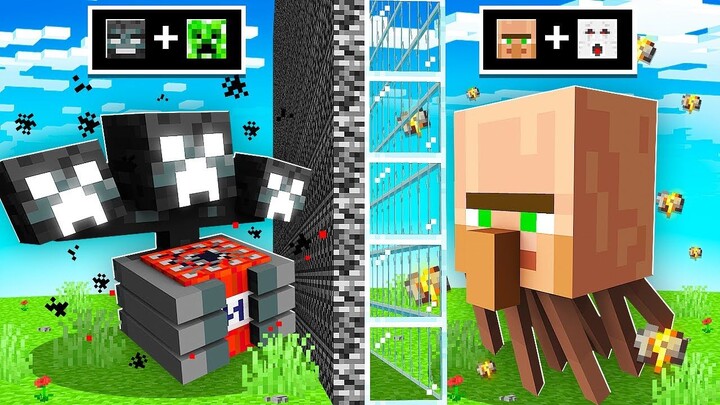 When all creatures in MC can be crossbred… Minecraft Hybrid Edition
