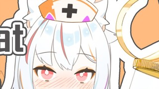 【live2d】sad cat dance but Halloween nurse