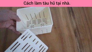 cách làm tàu hũ tại nhà