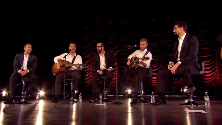 Shape of my heart By BackstreetBoys Live Performace