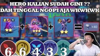 HYPER ZILONG B3 + ASTRO + SWORDSMAN = DUDUK DIAM , EZ +40 WKWKWK