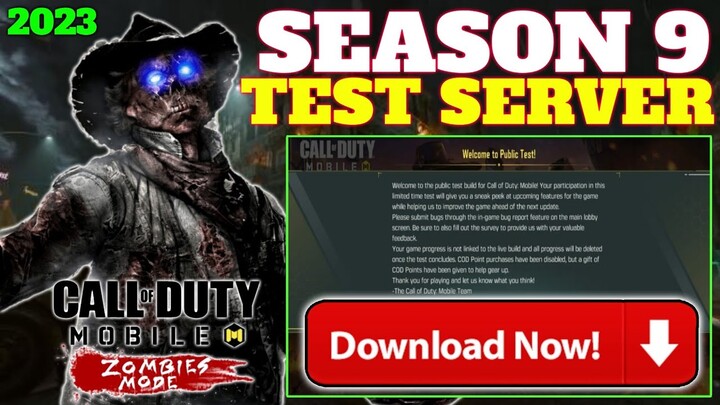 Season 9 Test Server Codm 2023 | Download Season 9 Test Server Cod Mobile | Official Codm S9 2023