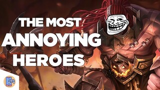 Mobile Legends: The most annoying Heroes in each role!