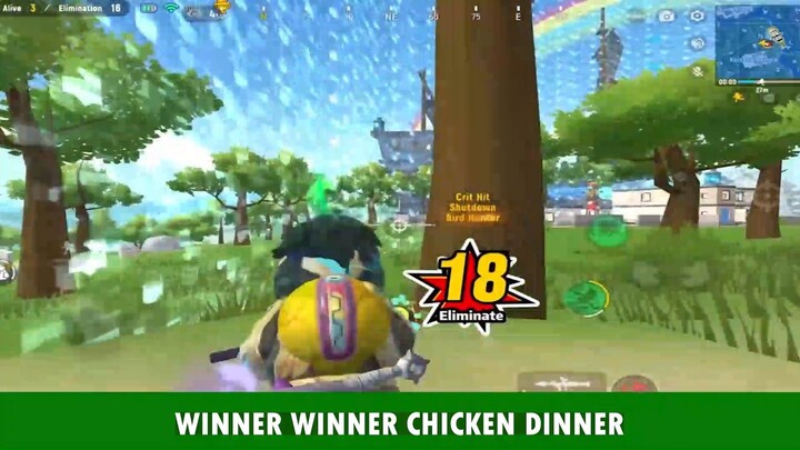 AKHIRNYA WINNER WINNER CHICKEN DINNER!!!