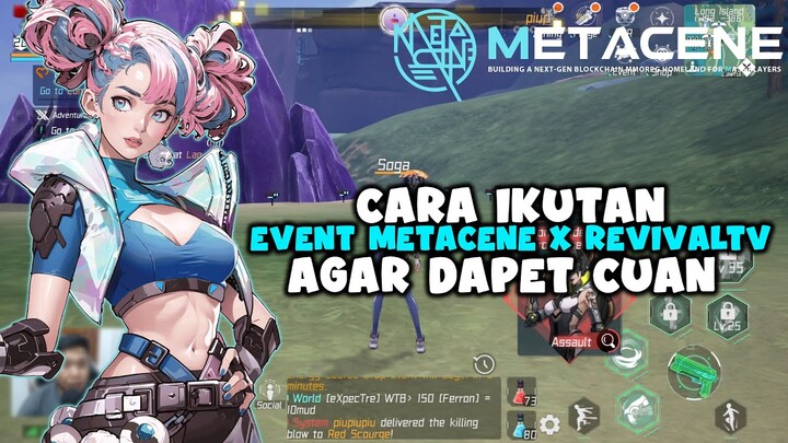 Buruuan Cobain Event Metacene X RevivaLTV Total Hadiah Puluhan Juta!!