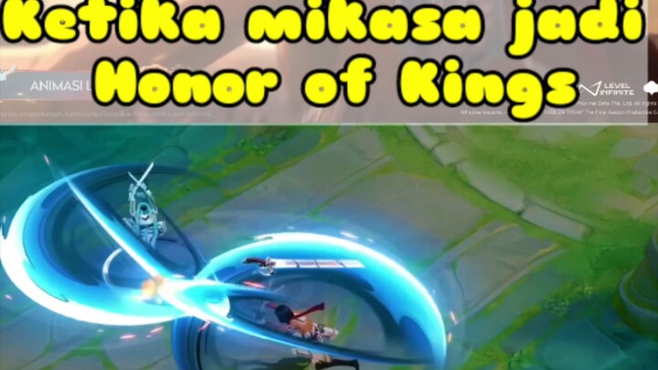 Skin mikasa jing AOT X HOK🔥